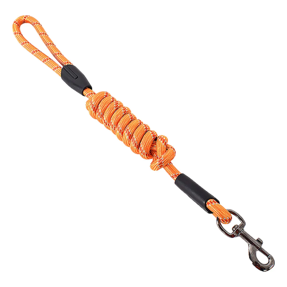 Pet Dog Leash Rope Nylon Adjustable Training Lead Pet Training Walking Safety Mountain Climbing Rope Dog Leashes - 1.2m(Orange) Pet Dog Leash Rope Nylon Adjustable Training Lead Pet Training Walking Safety Mountain Climbing Rope Dog Leashes - 1.2m(Orange)