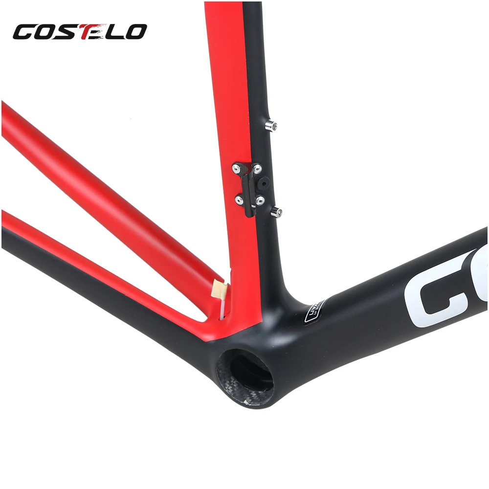 Discount 2018 Costelo Speedmachine 3.0 ultra light 790g DISC carbon fiber road bike cycling frame bicycle bicicleta frame cheap frameset 6