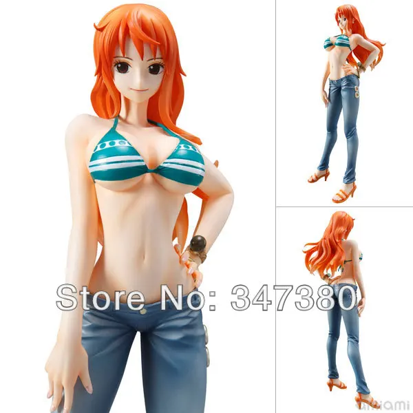 

Japanese Anime One Piece 2 Years Later Nami PVC Action Figure Sexy Girl Model Toy