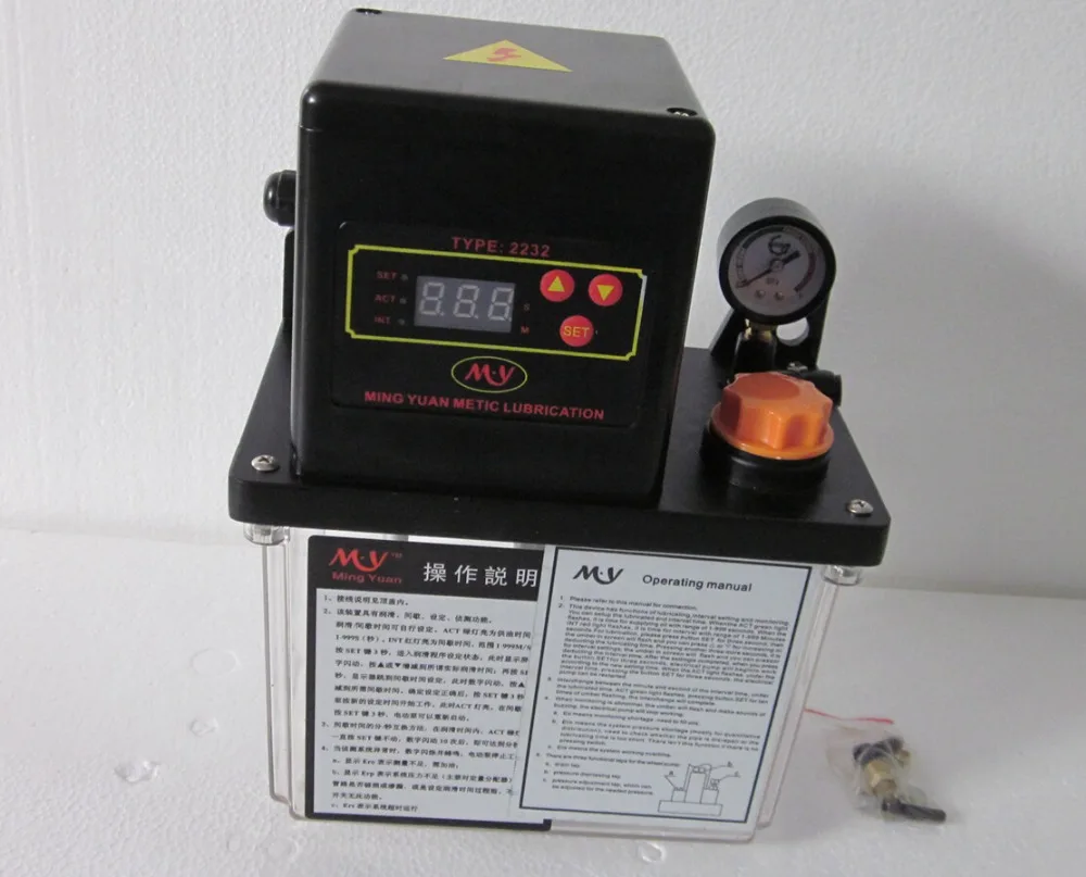 

Brand new 110VAC Auto Lubrication Pump 1.5Liter 1.5L CNC Digital Electronic Timer