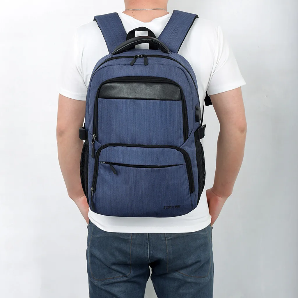 Aelicy, мужской рюкзак, рюкзак для ноутбука, usb зарядка, рюкзак для путешествий, рюкзак для мужчин, школьный рюкзак, рюкзак для отдыха, рюкзак с защитой от кражи, Mochila
