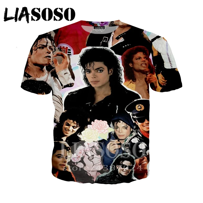 Мужская и женская футболка с 3d принтом LIASOSO забавная в стиле Харадзюку хип-хоп