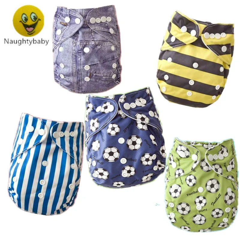 

2017 wholesale Naughtybaby Cloth Diapers Newest print reusable waterproof cloth nappy without Hemp insert 100pcs/lot T Serise