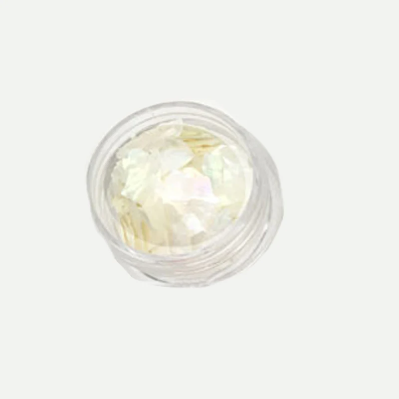 Дизайн ногтей Блеск натуральная морская раковина ломтик DIY маникюр