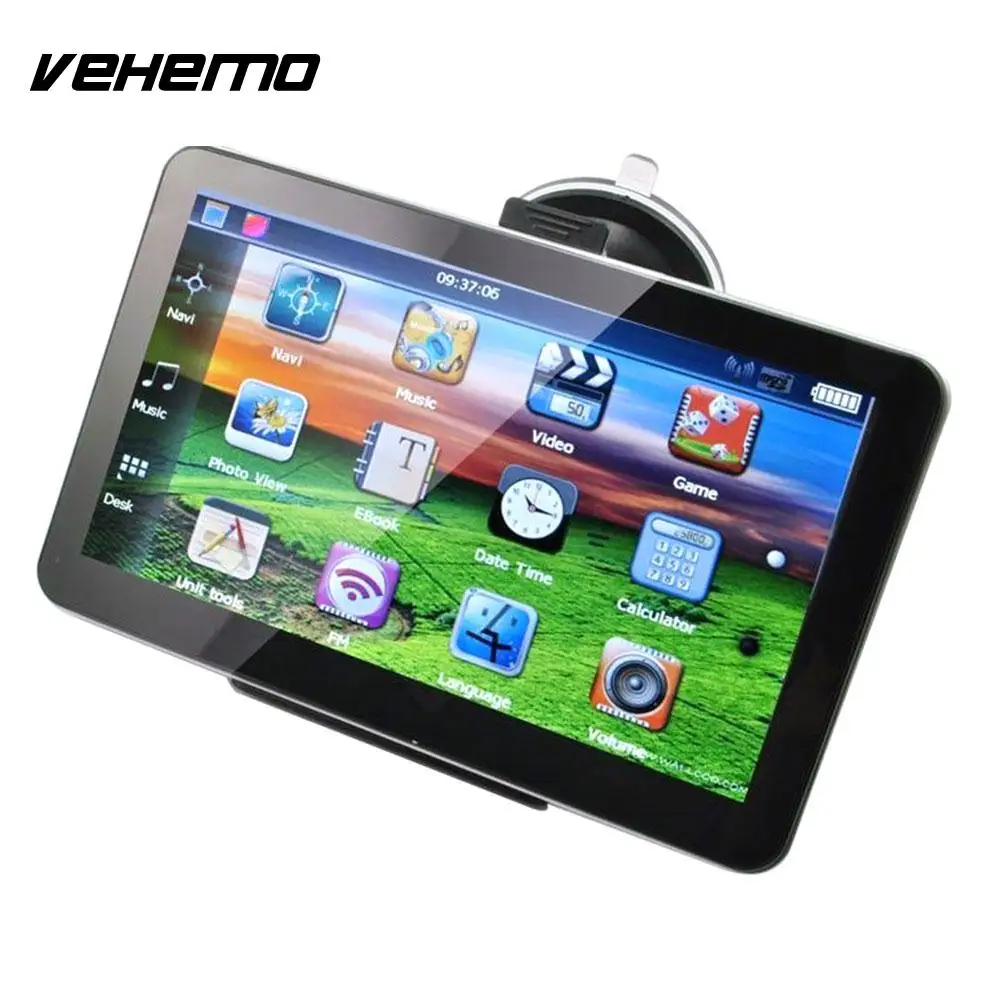 

Vehemo Touch Screen with NA Map GPS Navigation GPS Navigator Game Multimedia Player FM Premium SAT NAV