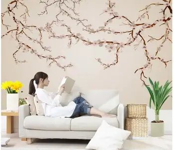 

wallpaper 3d mural for living room Fantasy flowers hand-painted backdrop Custom 3d photo wall paper