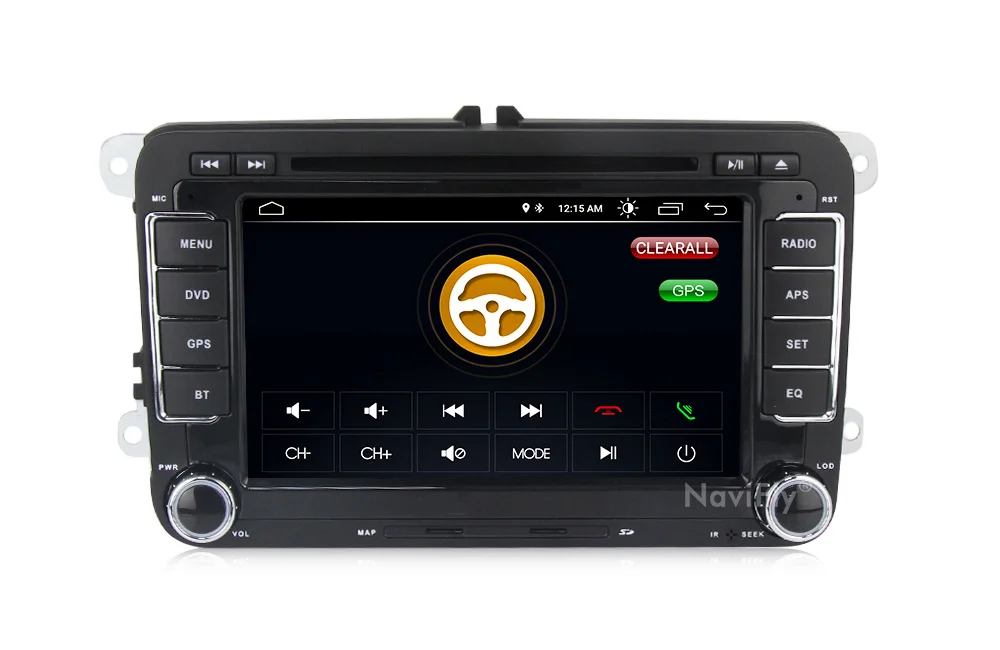 Clearance Spain Warehouse! Android 8.1 Car dvd player GPS Navigation for VW Skoda POLO GOLF 5 6 PASSAT B7 JETTA TIGUAN TOURAN Caddy RDS 18