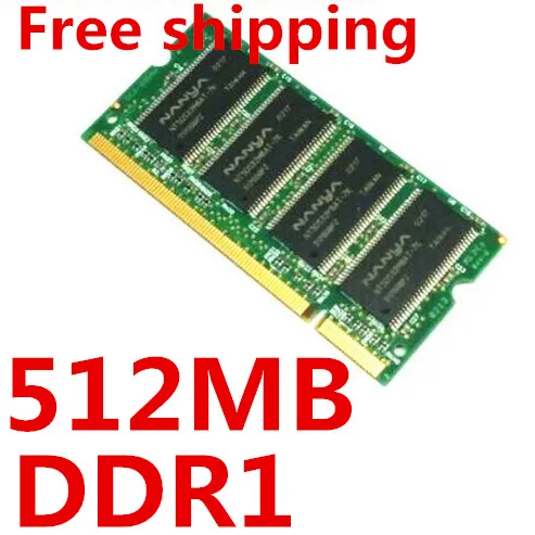 Бесплатная доставка 512 Мб PC2700 PC2700S DDR PC 2700 333 МГц CL2.5 RAM память для ноутбука Мб|laptop