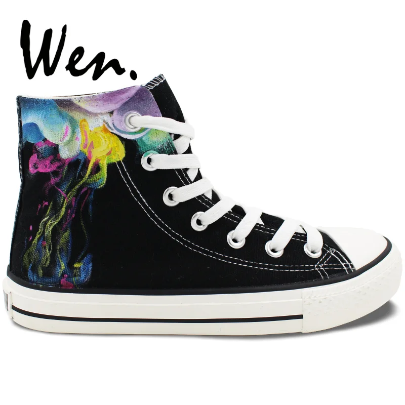 womens black canvas pumps