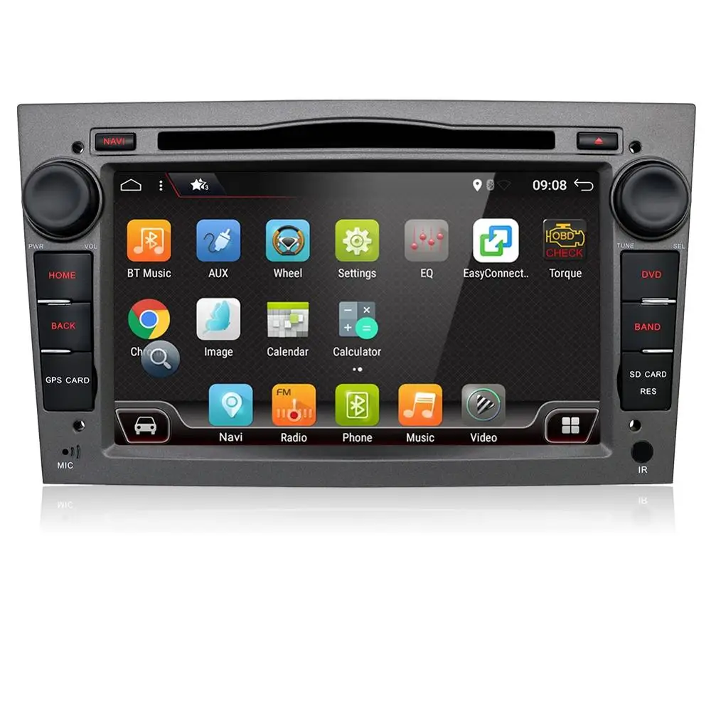 Clearance Android 9.0 2 DIN Audio DVD GPS Octa Core for Vauxhall Opel Astra H G J Vectra Antara Zafira Corsa Multimedia screen car radio 5