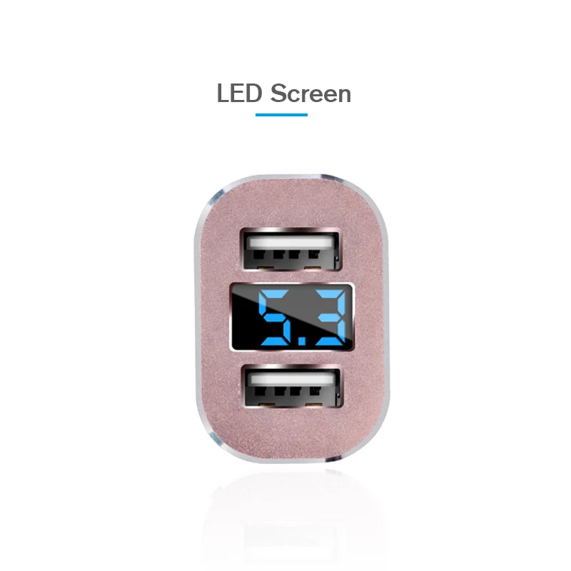 Автомобильное зарядное устройство SCUD Dual USB для мобильного телефона