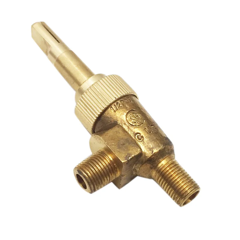 Earth Star Gas Griddle LPG Grill Spare Parts Replacement Control Valve Catering Equipment Cooking Switch Cock Valves 1/8"NPT