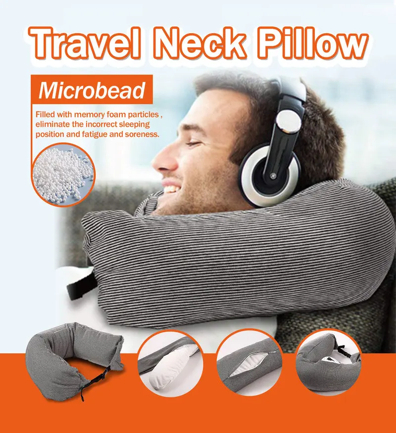 

EPS Particles Cotton Pillow Side Sleeper Pillows Neck & Back Pillow Hold Neck Spine Protection Cotton Pillow Health Care