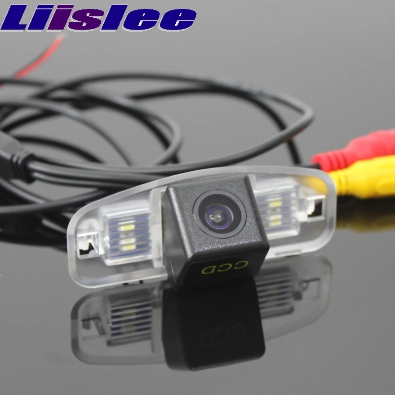 LiisLee Car Rear View Backup Reverse Parking Camera Night Vision waterproof CAM For Honda Accord Euro & Japan 2008~2012 left