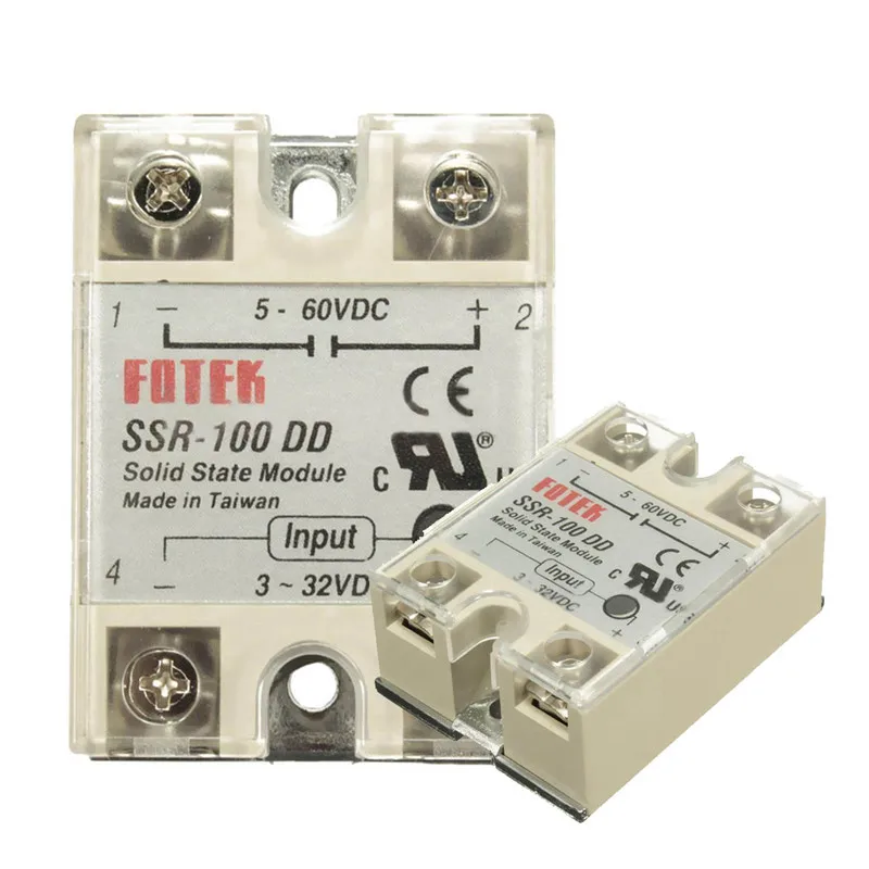 

High quality 1PC SSR-100 100A DMWD VA DA Industrial Solid State Relay Module SSR factory price