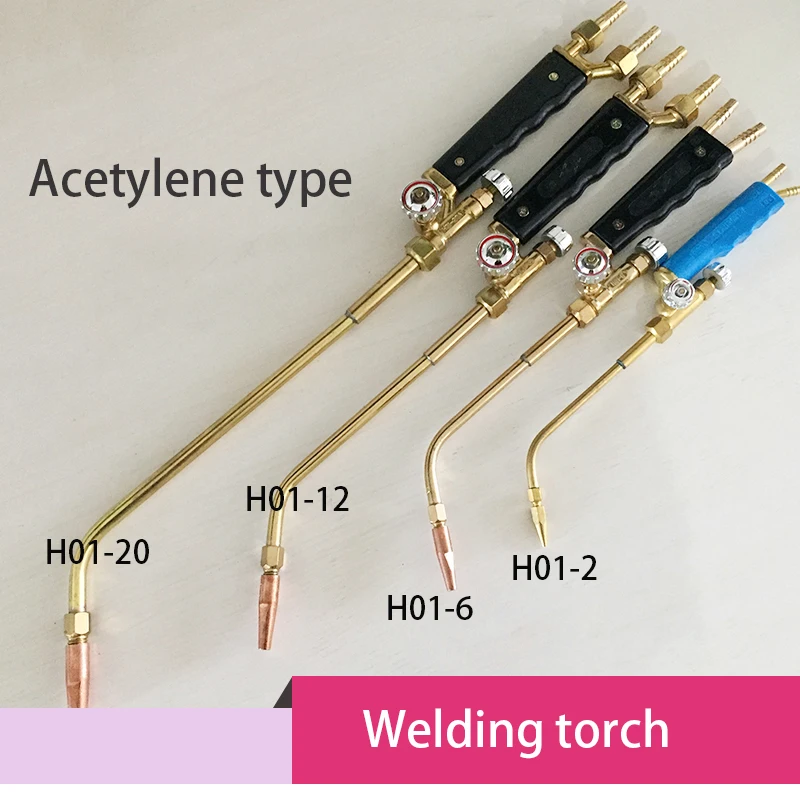 Кислород Ацетилен газ Сварочная горелка Пропан Портативный впрыска сварочный пистолет