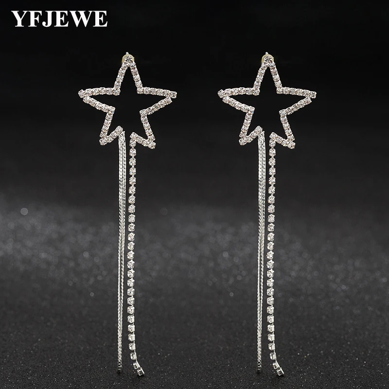 

YFJEWE Top Quality Drop Crystal Cherry Quartz Natural Stone Drop Earrings Dangle Earrings For Women E549