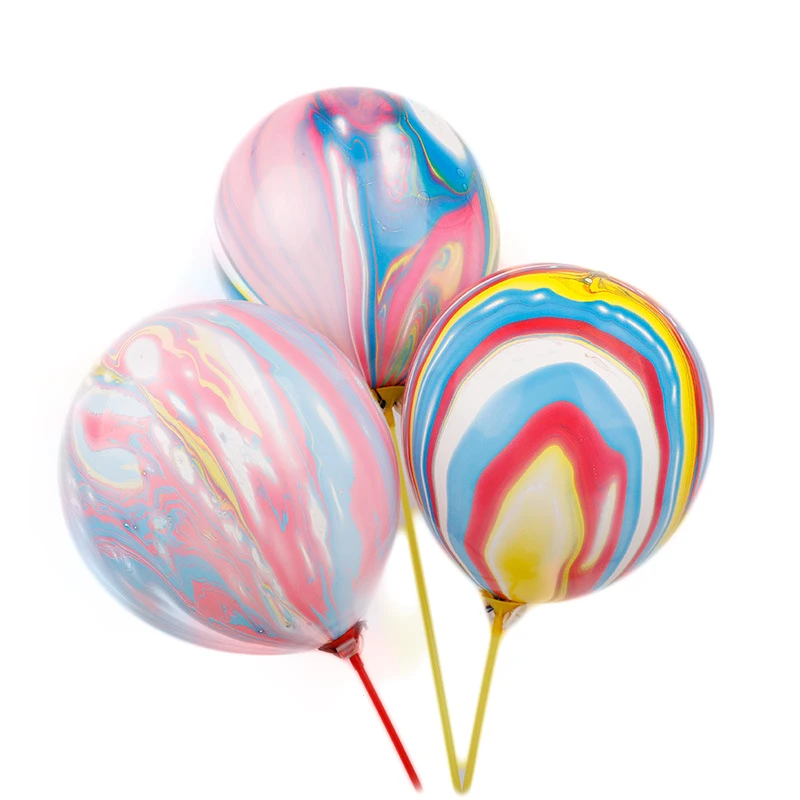 

10inch 10PCS/lot Blue Agate Balloon Colorful Latex Air Ballon for Baby shower Birthday Balloon Decoration Kids Party Supplies