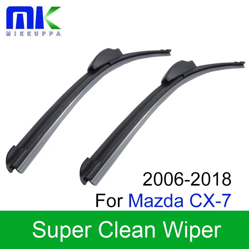Mikkuppa Front And Rear Wiper Arm And Blades For Mazda CX 7 2006 2018