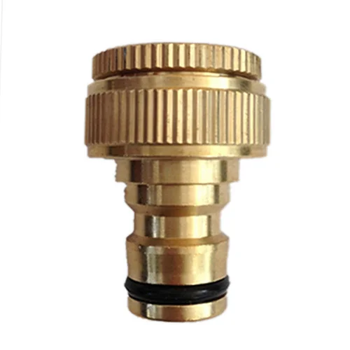 

1/2" 3/4" Brass Garden Tap Hose Aipe Connector Quick Release Hosepipe Hose Lock 1PCS