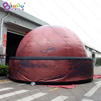 

Hot sale 9X7X4.5m inflatable projection tent, dome projection screen,, 360 dome projection - toy tent