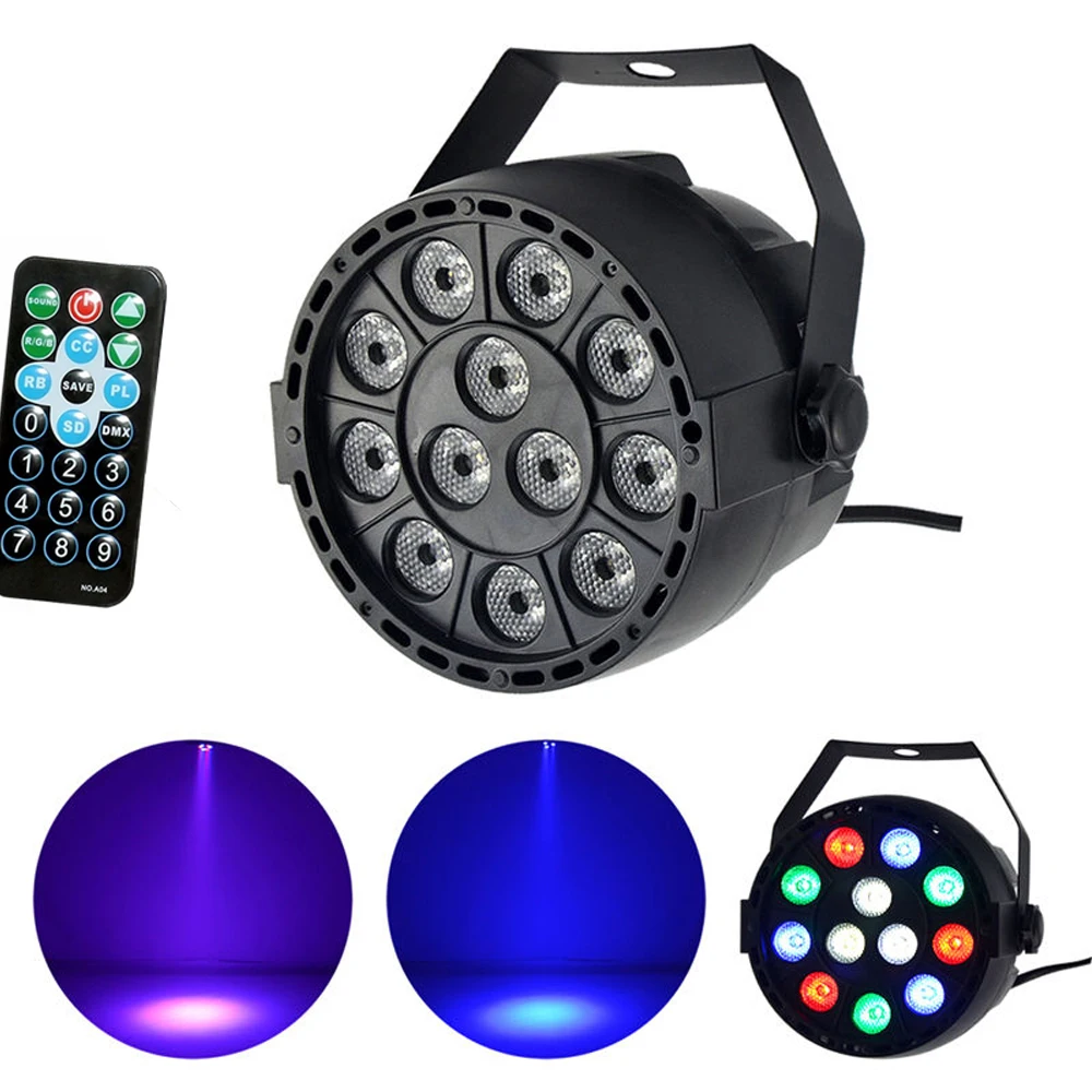 Upgrade 12W Led Par Lamp Stage Lighting Effect RGBW Led Par Stage Light