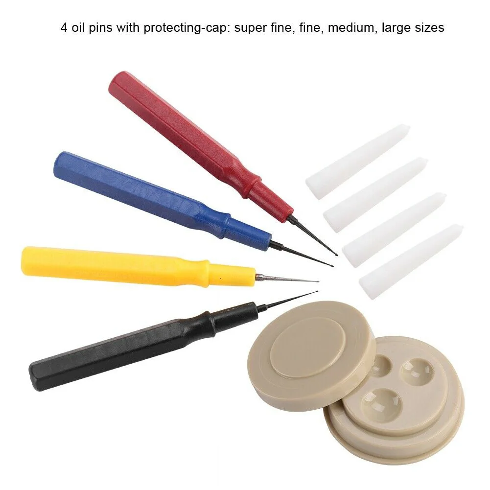 For Watchmakers Small Repair Tool Accessory Lightweight With Oil Cup Easy Use Professional DIY Pen Needle Watch Oiler Set
