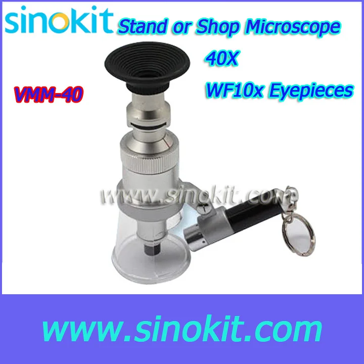 

Professional WF10X eyepiece with direct reading reticle Stand or shop Microscope - VMM-40