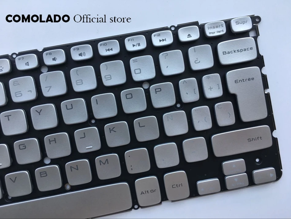 SP Испания клавиатура для ноутбука DELL XPS 14Z L412Z 15Z L511Z серебристый с подсветкой клавиатуры SP Раскладка