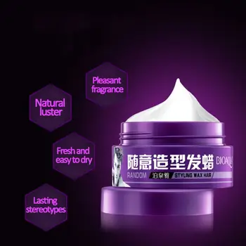 

Unisex Hair Color Wax Mud Salon Quick Dry Beauty Cream Temporary Modeling DIY