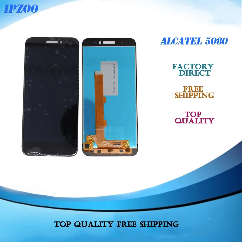 Для Alcatel 5080x ЖК-дисплей экран Shine Lite 5080 5080U 5080X сенсорный в сборе Бесплатная