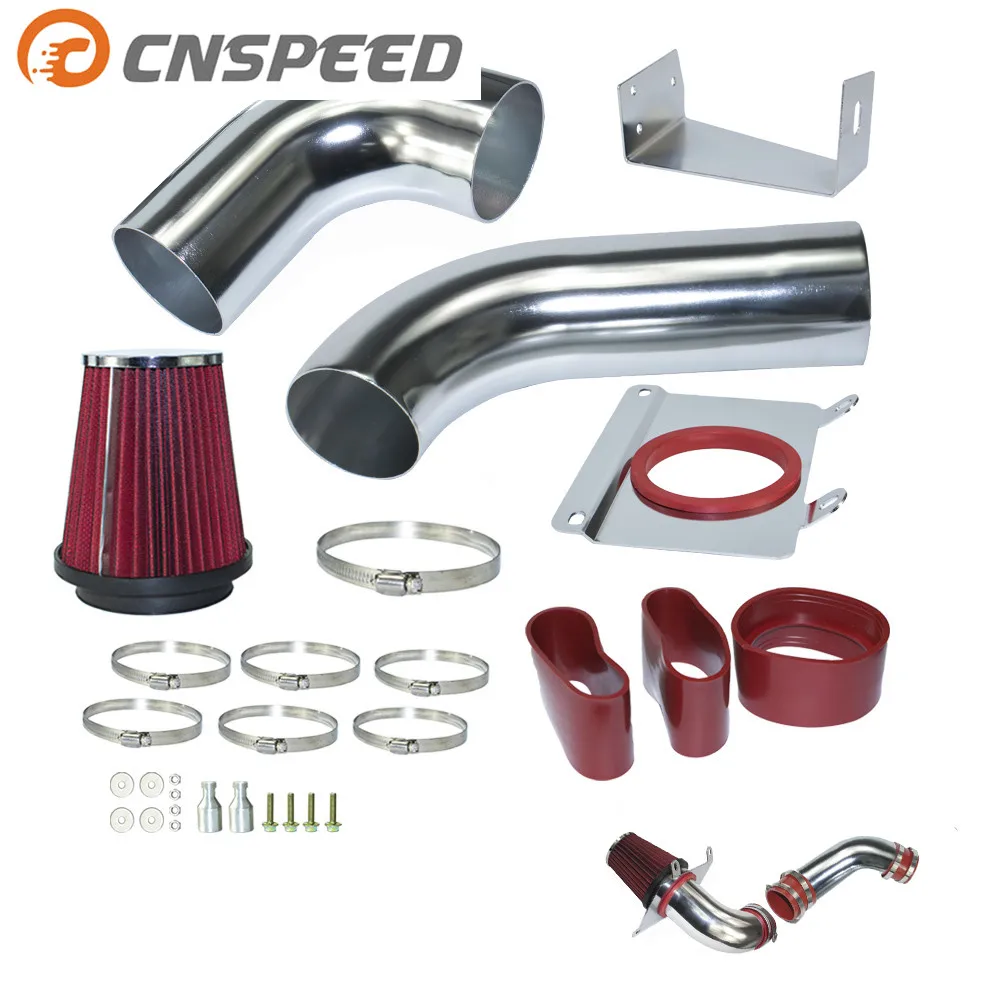 

CNSPEED Air Intake pipe kit for Ford Mustang 1989-1993 5.0L V8 Cold Air Intake Induction kits with 3.5" Air Filter YC100689
