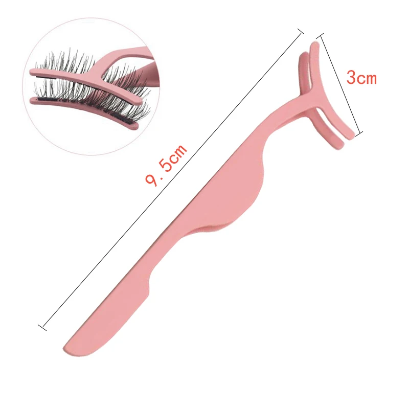 

1PC Stainless Steel False/Magnet Eyelashes Clip Applicator Magnetic Eyelashes Extension Eye Makeup Tool