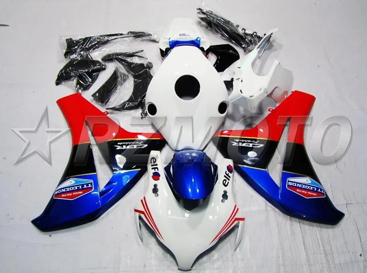 

Full Injection Mold New ABS Plastics Fairings kits Fit For Honda CBR1000 CBR1000RR 08 - 11 2008 2009 2010 2011 Red blue ELF