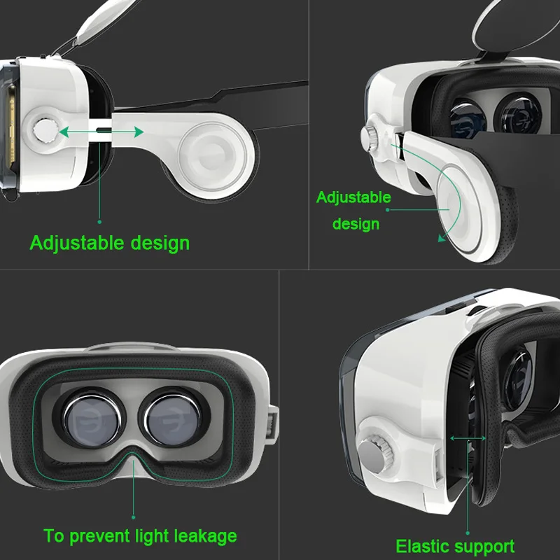 Xiaozhai BOBO VR Z4 очки с Bluetooth дистанционным управлением Google Cardboard Pro для Iphone Android