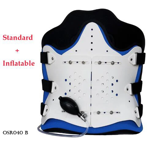 Medical Thoracolumbar Orthosis Adjustable Spine Lumbar Support Thoracic After Fracture Fixation Waist Brace Compression Fracture - Цвет: OSR040 B