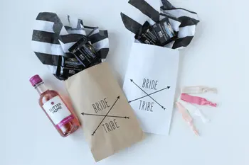 

custom Bride Tribe popcorn candy Buffet BIRTHDAY Wedding Bridal baby Shower Bakery Cookie desserts gifts Favors packets