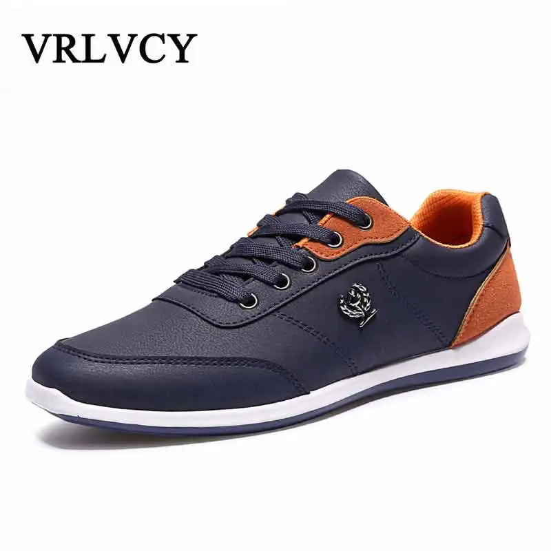 

Fashion Excellent Quality PU Leather Man Shoes New Popular Style Men Casual Shoes Lace Up Comfortable Men Soft Lightweight Shoes