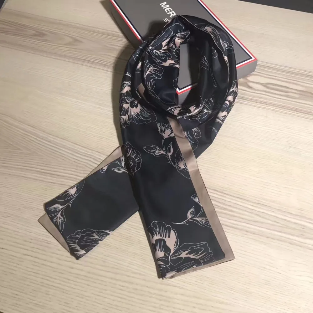 barbour scarf mens Fashion Two Sides Gentleman Scarf Silk Feeling Male Scarves Gift for Men Warm Love Drop Shipping Wholesale Good Evaluation NWJ1 men scarf style