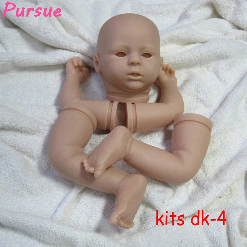Pursue 21 inch Soft Vinyl Unpaint Reborn Baby Doll Kits for 20 22