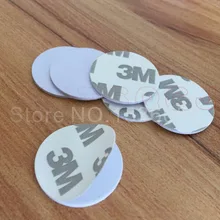 1000 шт, 25 мм, 125 кГц RFID карт ID 3M Стикеры монетные карты TK4100 совместимый чип EM4100 для доступа Управление