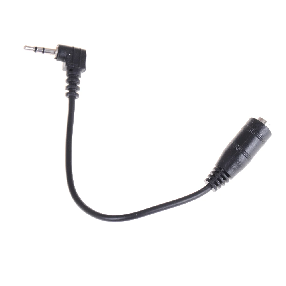1PC 2.5mm Male To 3.5mm Female Audio Stereo Headphone Earphone Converter Adapter Wholesale