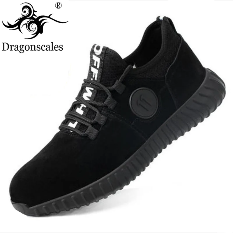 black non slip work boots