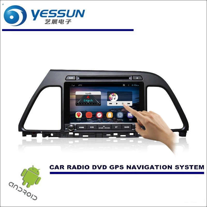 

YESSUN For Hyundai Sonata 2015~2016 - Car DVD Player GPS Navi Navigation Android System Radio Stereo Audio Video Multimedia