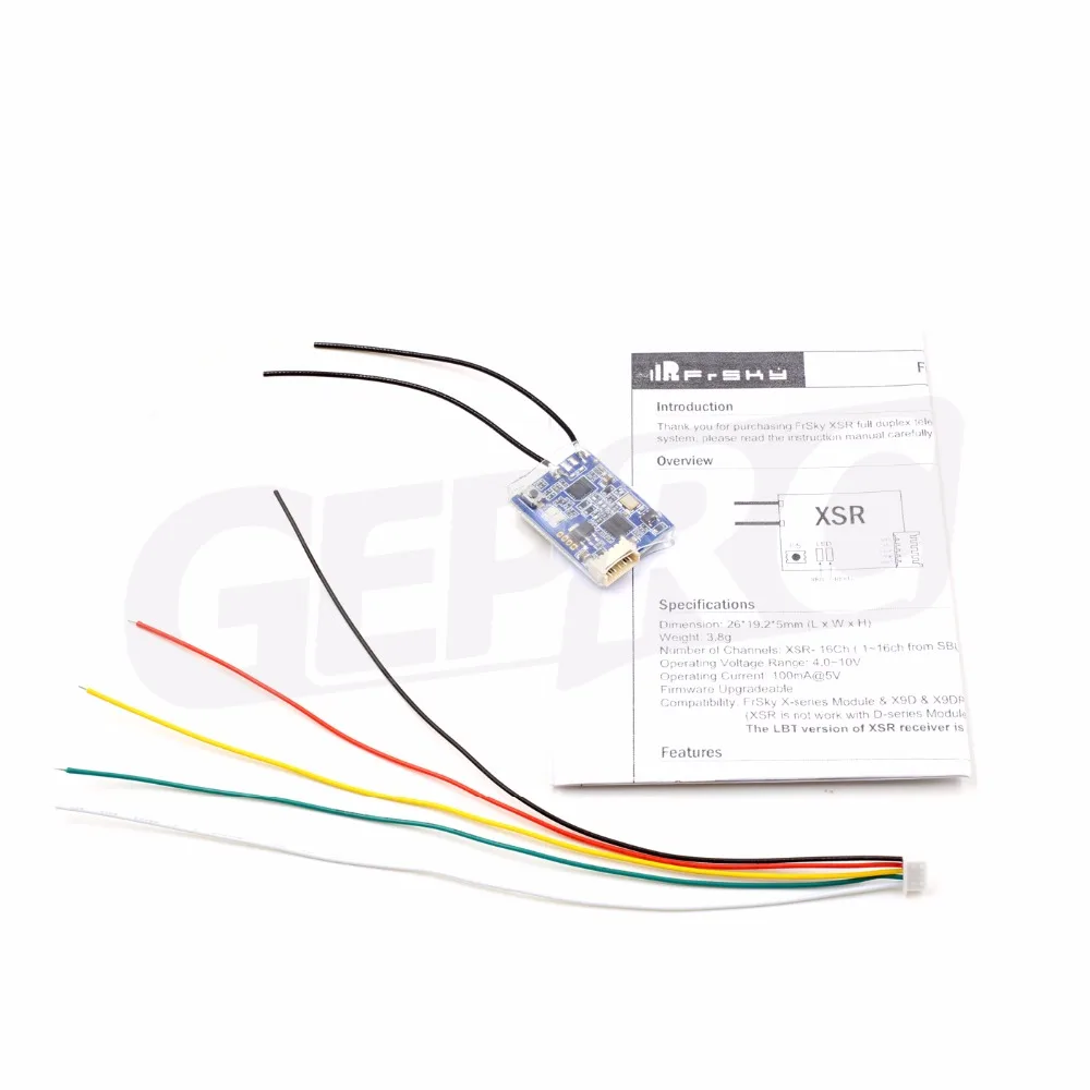 FrSky XSR 2,4 ГГц 16CH приемник accst S-Bus выход cppm поддержка X9D X9E X9DP X12S X передаточное устройство серии