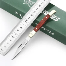 Hunting Folding Knife Stainless Steel Blade Wood Copper Handle Tactical Knives Outdoor Camping Survival Hand Tool Pocket Knife Hunting Folding Knife Stainless Steel Blade Wood Copper Handle Tactical Knives Outdoor Camping Survival Hand Tool Pocket Knife