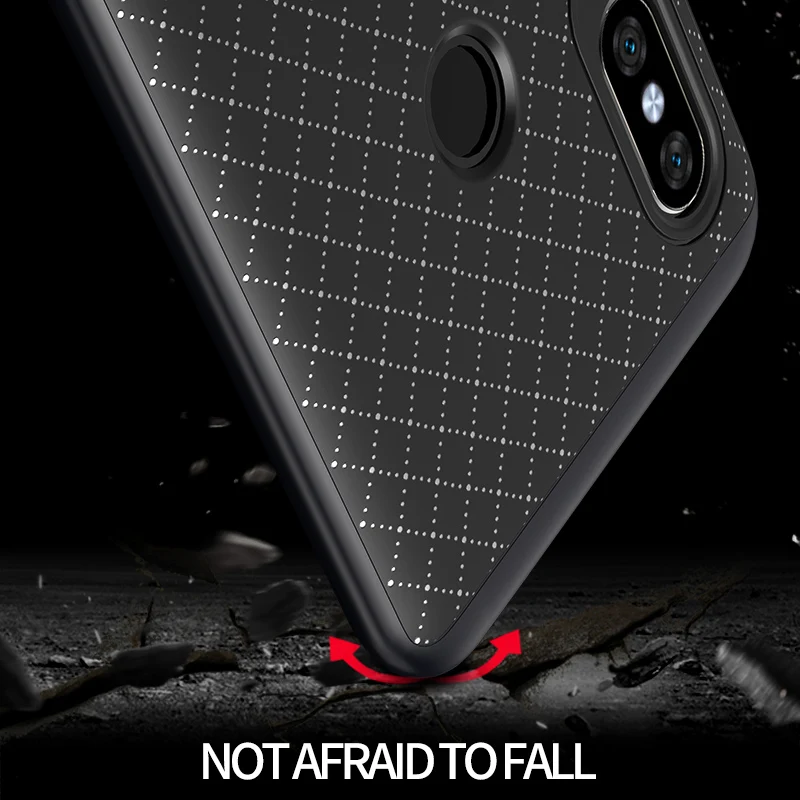 Чехол для Xiaomi Redmi Note 5 Pro Оригинальный гибридный жесткий чехол из поликарбоната +