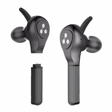 Moveski D9X TWS 4 Megnetic Detachable Battery Wireless Bluetooth V4 2 Earphone with charging font b