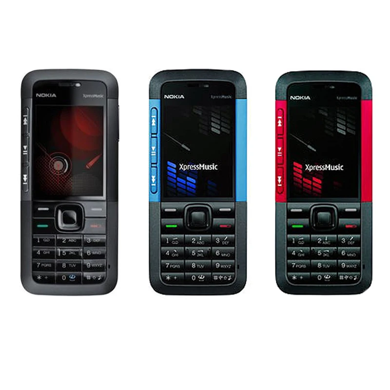 Восстановленный Оригинальный сотовый телефон Nokia 5310 XpressMusic разблокированный|cell