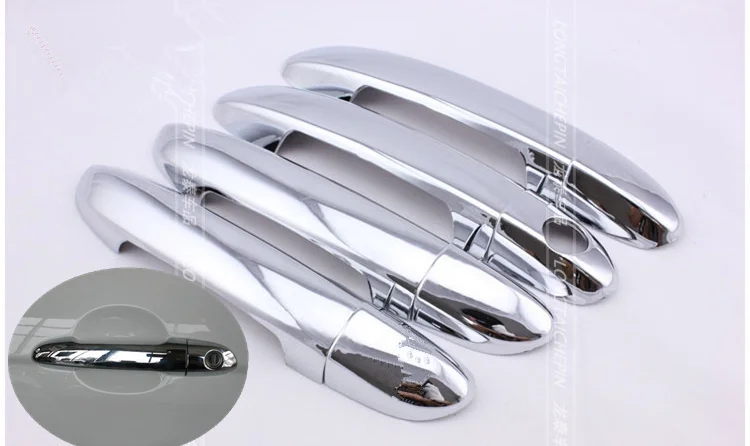 FUNDUOO для KIA CERATO 2004 2005 2006 2007 2008 2009 Новый хром ручка двери автомобиля наклейка